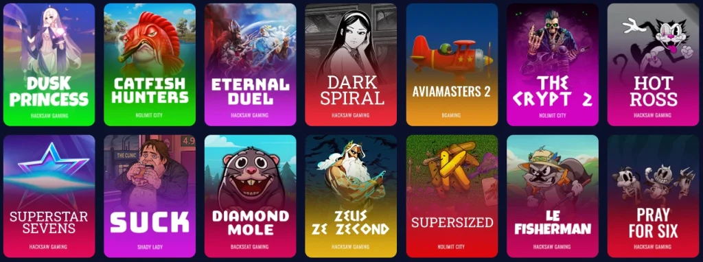 Προεπισκόπηση affiliate σελίδας προορισμού του Wildsino casino